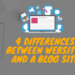 4 Differences Between Websites And A Blog